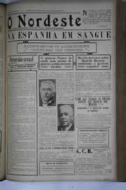 Página do jornal O Nordeste de julho de 1936