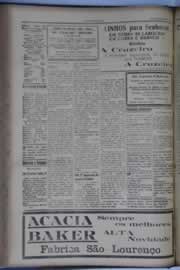 Página do jornal O Nordeste de julho de 1936