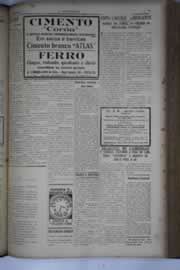 Página do jornal O Nordeste de julho de 1936