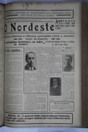 Página do jornal O Nordeste de julho de 1936