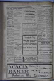 Página do jornal O Nordeste de agosto de 1936