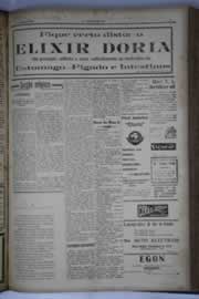 Página do jornal O Nordeste de agosto de 1936