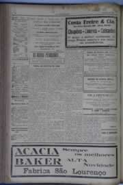 Página do jornal O Nordeste de agosto de 1936