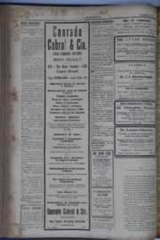 Página do jornal O Nordeste de agosto de 1936