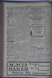 Página do jornal O Nordeste de agosto de 1936