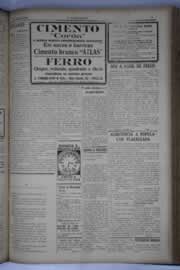 Página do jornal O Nordeste de agosto de 1936