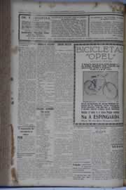 Página do jornal O Nordeste de setembro de 1936