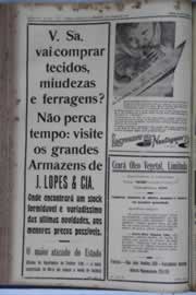 Página do jornal O Nordeste de setembro de 1936
