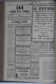 Página do jornal O Nordeste de setembro de 1936