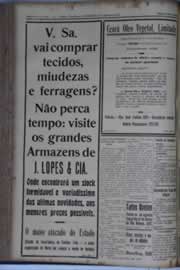 Página do jornal O Nordeste de setembro de 1936