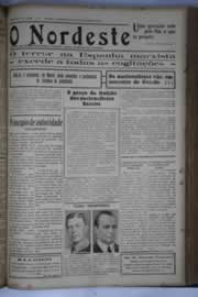 Página do jornal O Nordeste de outubro de 1936
