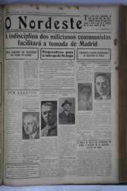 Página do jornal O Nordeste de outubro de 1936