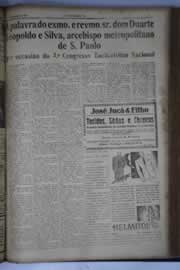 Página do jornal O Nordeste de outubro de 1936