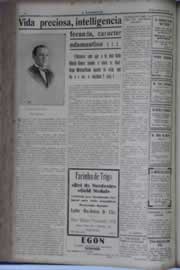 Página do jornal O Nordeste de outubro de 1936