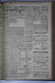 Página do jornal O Nordeste de novembro de 1936