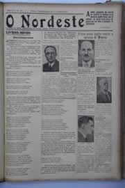 Página do jornal O Nordeste de janeiro de 1937