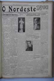Página do jornal O Nordeste de janeiro de 1937