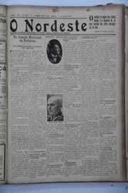 Página do jornal O Nordeste de abril de 1937