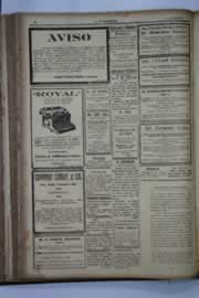 Página do jornal O Nordeste de abril de 1937