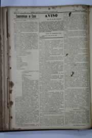 Página do jornal O Nordeste de abril de 1937