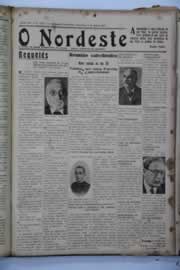 Página do jornal O Nordeste de abril de 1937