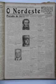 Página do jornal O Nordeste de abril de 1937