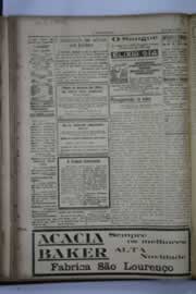 Página do jornal O Nordeste de abril de 1937