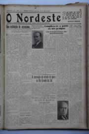 Página do jornal O Nordeste de abril de 1937
