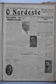 Página do jornal O Nordeste de maio de 1937