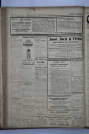 Página do jornal O Nordeste de maio de 1937