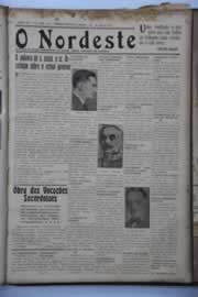 Página do jornal O Nordeste de maio de 1937