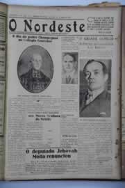 Página do jornal O Nordeste de junho de 1937
