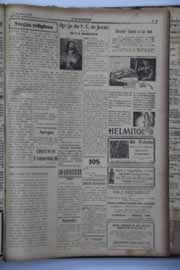 Página do jornal O Nordeste de junho de 1937