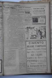 Página do jornal O Nordeste de junho de 1937