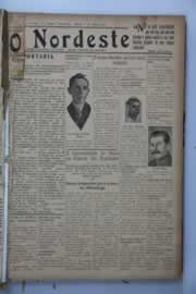 Página do jornal O Nordeste de julho de 1937