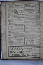 Página do jornal O Nordeste de julho de 1937