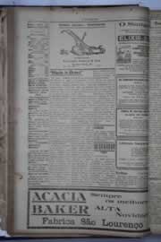 Página do jornal O Nordeste de julho de 1937