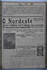 Página do jornal O Nordeste de julho de 1937