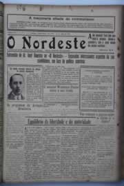 Página do jornal O Nordeste de julho de 1937