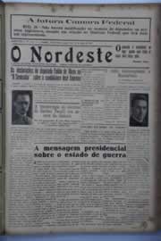 Página do jornal O Nordeste de julho de 1937