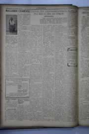 Página do jornal O Nordeste de agosto de 1937