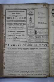 Página do jornal O Nordeste de agosto de 1937