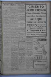 Página do jornal O Nordeste de agosto de 1937