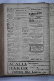 Página do jornal O Nordeste de agosto de 1937