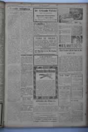 Página do jornal O Nordeste de agosto de 1937