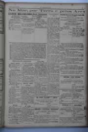 Página do jornal O Nordeste de agosto de 1937