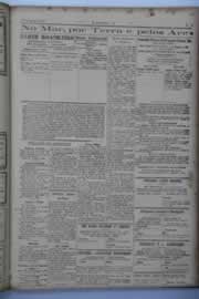 Página do jornal O Nordeste de agosto de 1937