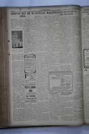 Página do jornal O Nordeste de agosto de 1937
