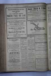 Página do jornal O Nordeste de agosto de 1937