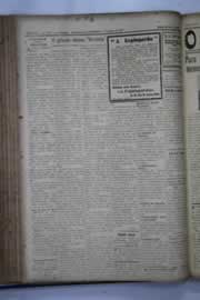 Página do jornal O Nordeste de agosto de 1937